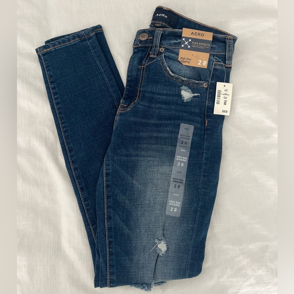 Aeropostale jeans - brand new with tags- womens 2 regular